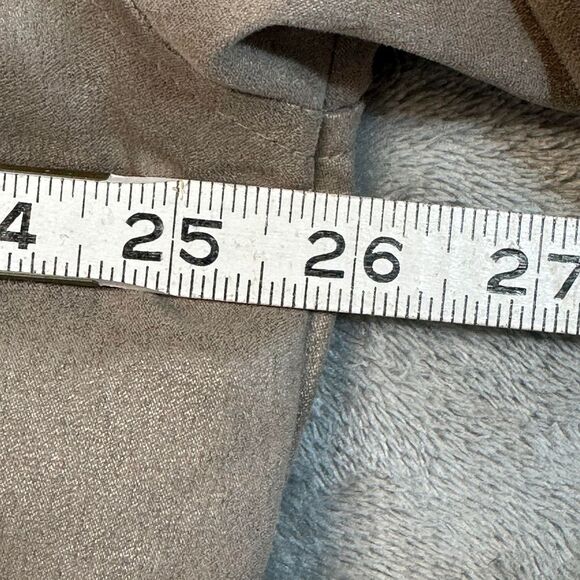 Millennium 2000 Men L Vintage Beige Bomber Jacket Retro Preppy Office Y2K Casual - Picture 10 of 13